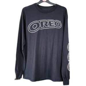 Oreo It's Sugar Black T-shirt Women's‎ Medium Crewneck